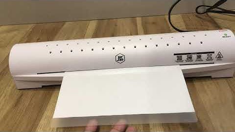 Doing lamination for first time