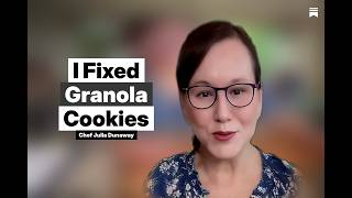 Maple Crunch Granola Cookies