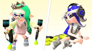 Splatoon 2 - All Winning & Losing Animations