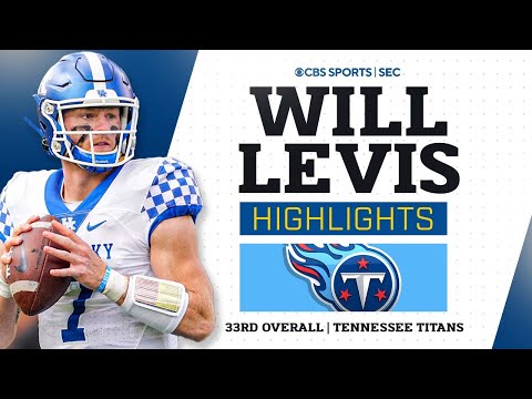 Will levis: kentucky highlights | titans 33rd pick in the 2023 nfl draft | cbs sports