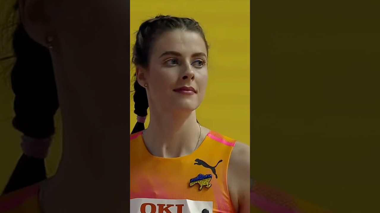 First 2.00m-plus jump of 2025! Yaroslava Mahuchikh 🇺🇦 clears 2.01m in Banska Bystrica ✈️ #shorts