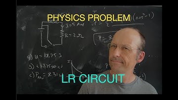 Physics Problem: LR Circuit, Time and Power