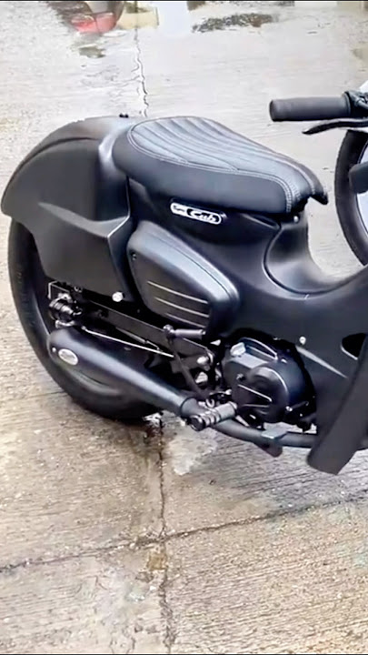 PURE CARBON! Honda Super Cub C125 By K-Speed