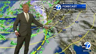 SoCal to see big drop in temps Thursday, with rain arriving soon