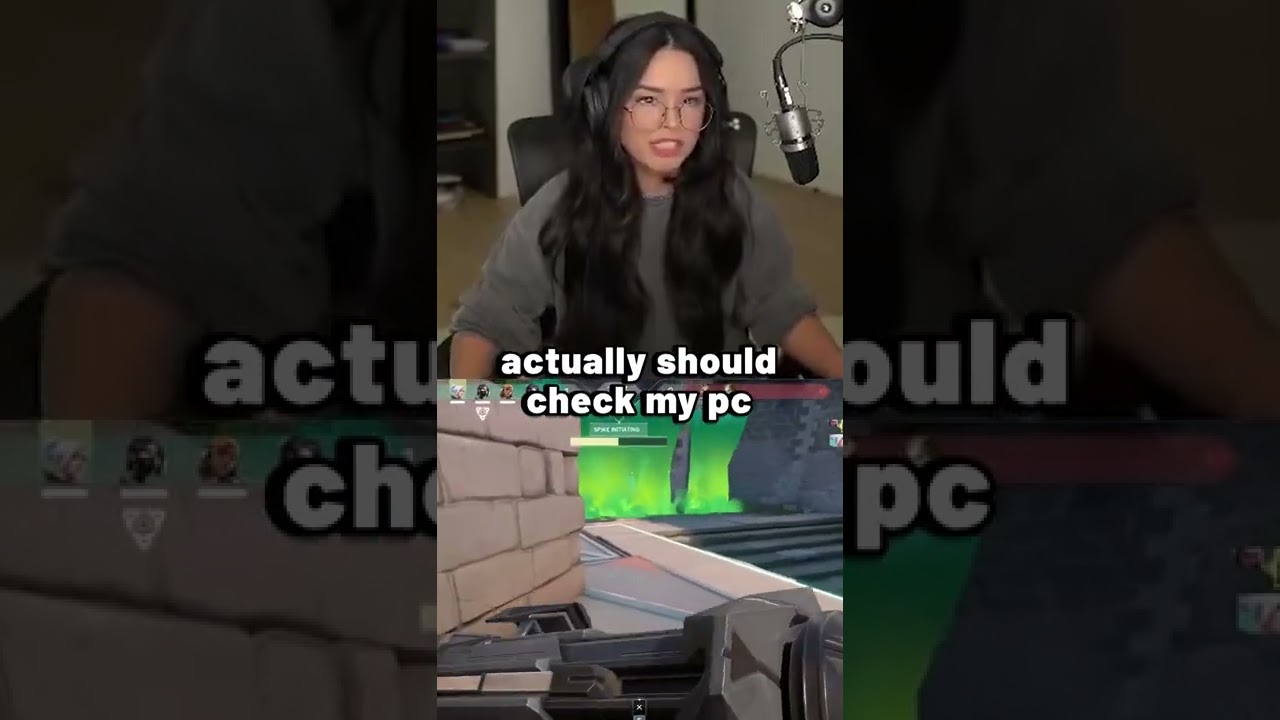 Valkyrae's accidental flicks are crazy