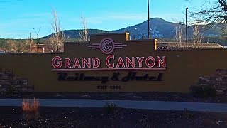 Grand Canyon Railway & Hotel, Williams, Arizona - USA (It's All About The Trains)