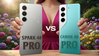 Tecno Spark 40 Pro vs Tecno Camon 40 Pro