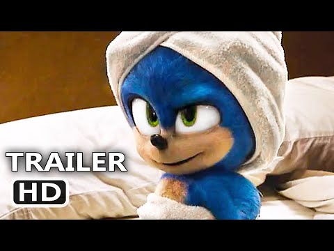 SONIC THE HEDGEHOG "Bath Towel" Trailer (NEW 2020) Family Movie