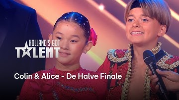 JURY laaiend ENTHOUSIAST: Colin & Alice dansen PASO DOBLE in halve finale | HGT