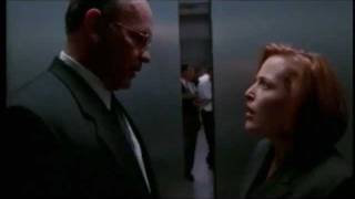{X-Files} Scully kisses Skinner