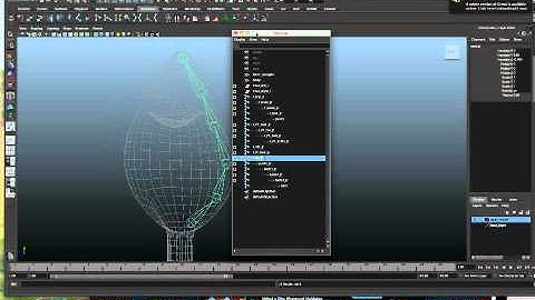 4/11 3D Maya Rigging Tutorial Part 4 Mirror Joints