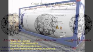 Refrigerant R717 Liquid Ammoniaanhydrous Ammonia