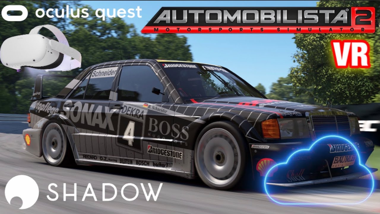 Oculus Quest 2 | Automobilista 2 VR | Mercedes 190 Evo vs BMW E30 M3 | Brands Hatch, UK | Shadow PC
