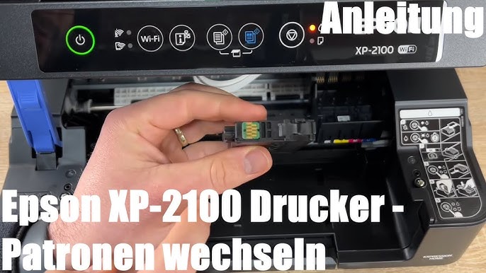 How to Connect a Printer and a Personal Computer Using USB Cable (Epson  XP-2100) NPD6464 
