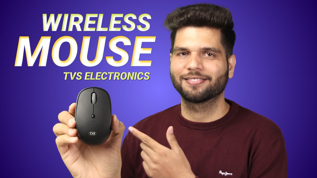 TVS Electronics Champ Ikon Bluetooth Wireless Mouse Unboxing and Review