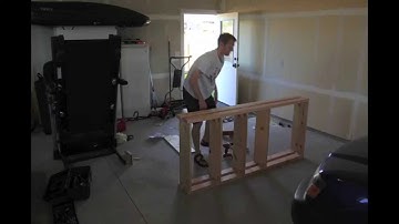 Bookcase building time-lapse with 2,500 pictures