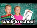 Our Daughter and Son Back To School Supplies Shopping | Gaby and Alex Family