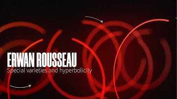Erwan Rousseau - Special varieties and hyperbolicity