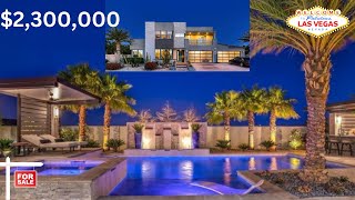 Entertainers Dream Home For Sale Las Vegas. $2,300,000. 5 BD 1/2 acre by Jake Burkett Real Estate - Las Vegas Nevada 33,297 views 5 months ago 18 minutes
