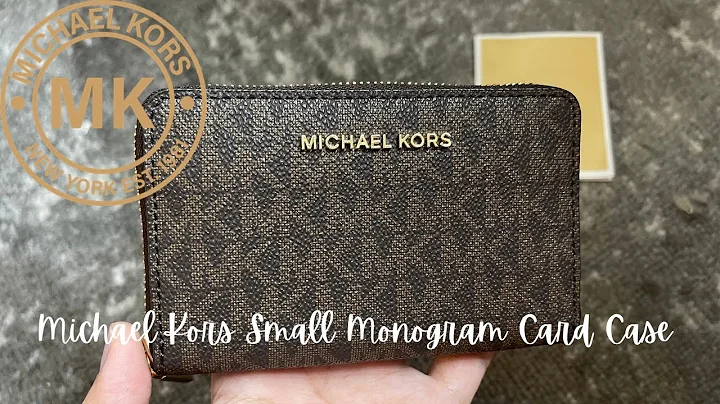 Michael Kors Small Monogram Card Case