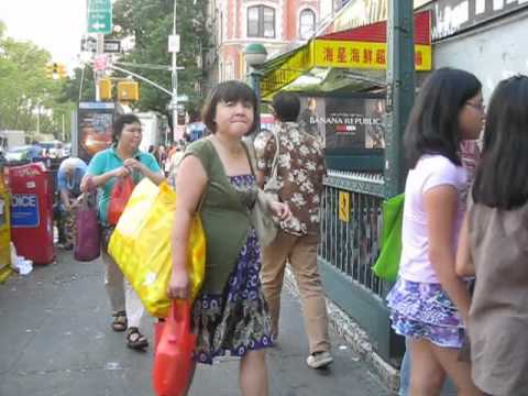 Grand Street Chinatown btwn Bowery and Eldridge St...