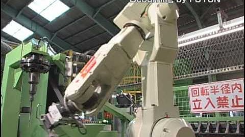 Deburring Piston Rods - Kawasaki Robotics