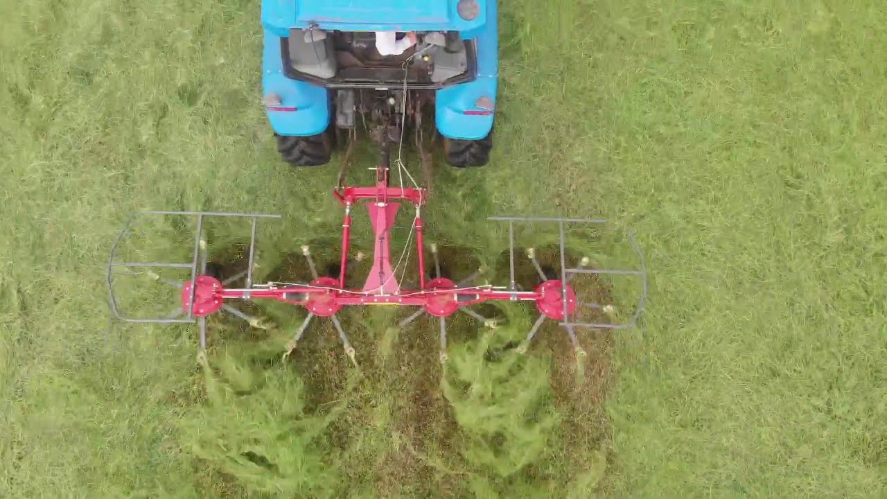 Fleming Hay Rake Fleming Hay Tedder - YouTube