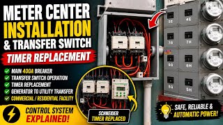 How Automatic Transfer Switch Timers Work | Generator Control Panel Repair