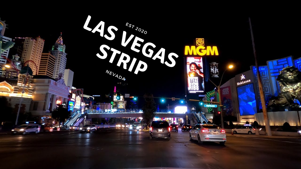Las Vegas Blvd Strip Nevada Night More Beautiful than New York City? | USA 4K