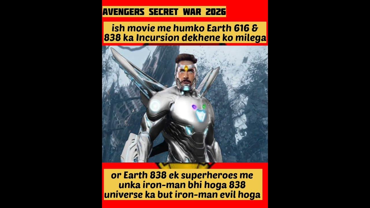 Ironman returns confirm but in 2026 movie.. YouTube