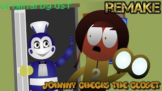 Johnny Checks The Closet