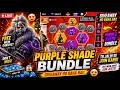 FREE FIRE PURPLE SHADE BUNDLE GIVEAWAY 💜 LIVE NOW 😇 ROAD TO 4K! ❤️  #freefire  #shortsfeed