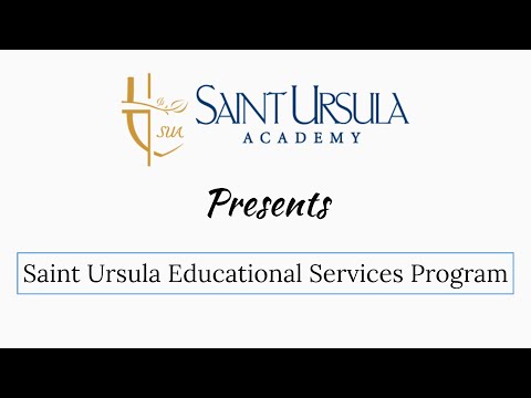 Saint Ursula Academy ES Interview