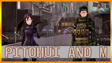 Sword Art Online Fatal Bullet - Green Conversation Bubble Event: Pitohui and M