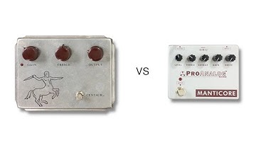 Klon Centaur vs ProAnalog Devices Manticore V2