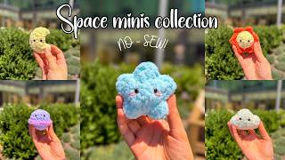 Crochet vlog Working on My Space Minis Collection (Ex-Patr0n Exclusive)