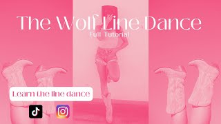 Learn "The Wolf" in 3 Minutes [The Spencer Lee Band] Line Dance Tutorial