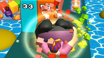 Fat Pusher (IOS, Android) NEW UPDATE Gameplay All Levels (Level 101-105)