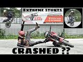 Extreme freestyle stunt riding by Dhiraj shah and carlos stunts at stunts bums nepal || PA04 VLOGS