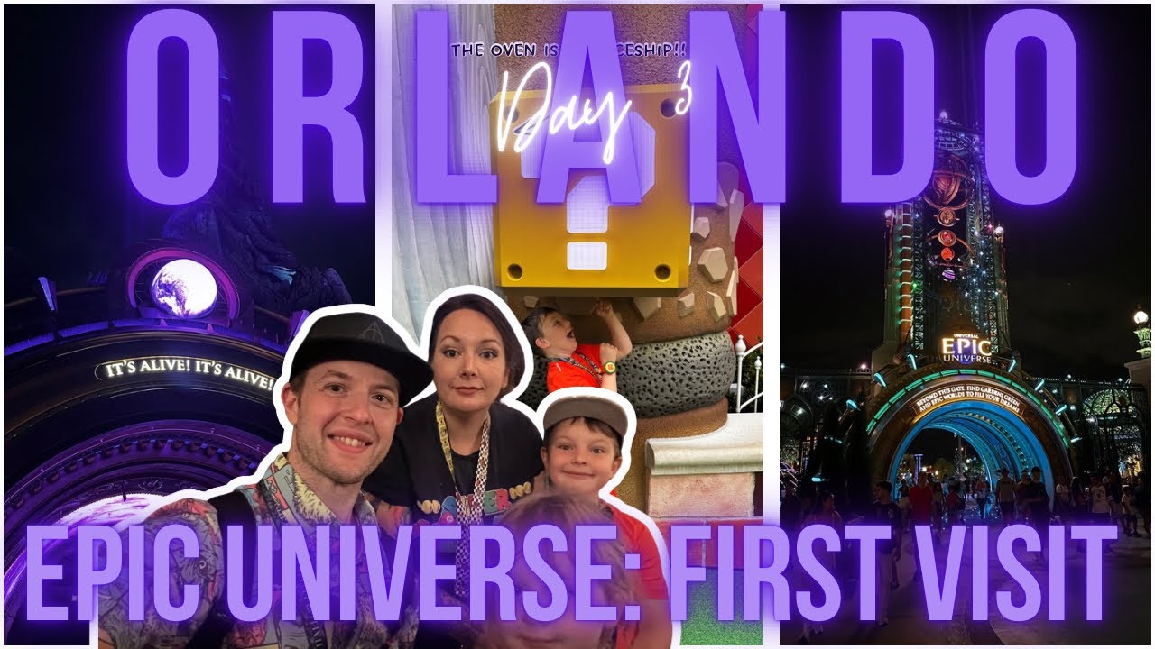 Universal Studios Orlando 2025 | Universal Epic Universe – Our First Visit & Express Pass | Day 3