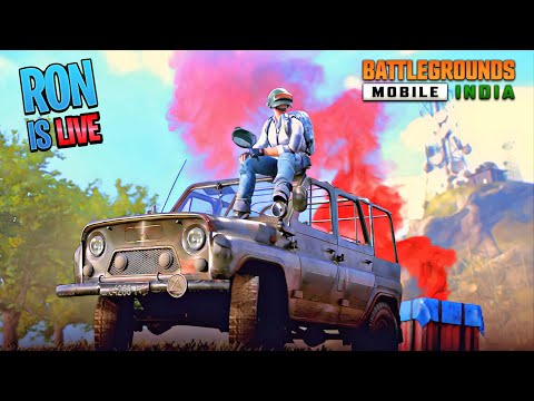 BGMI | JOIN FUN STREAM WITH RON | ROAD TO ACE MASTER - BGMI | JOIN FUN STREAM WITH RON | ROAD TO ACE MASTER