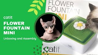 Catit Flower Fountain Mini Unboxing and Assembly