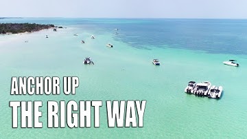 How To Anchor at the Sandbar *or beach* by Boat - Understanding Tide & Current