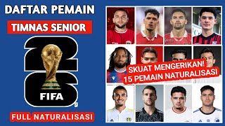 TERBARU! Daftar Pemain Timnas Indonesia Senior 2024 Kualifikasi Piala Dunia 2026   Timnas indonesia