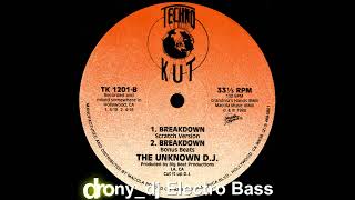 The Unknown DJ - Breakdown (Bonus Beats) (1988)