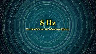 Pure 8 Hz Binaural Beats | Schumann Resonance - Relief from Fears and Worries