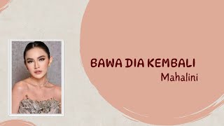 BAWA DIA KEMBALI - Mahalini | LirikLyrics 