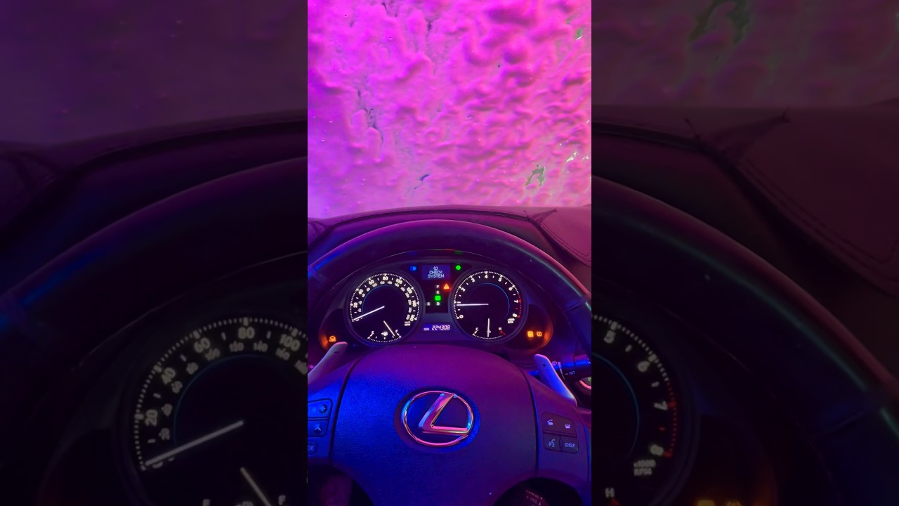 Lexus in a car wash YouTube