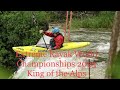 Finals run at king of the alps extreme kayak world championships 2023