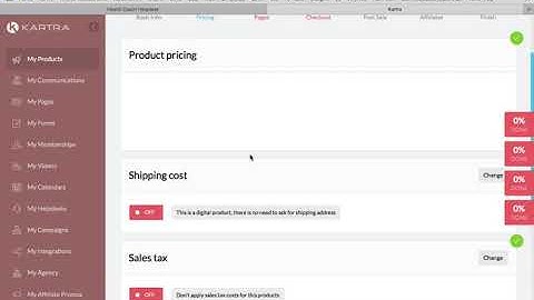 Creating a price point for special circumstances in Kartra